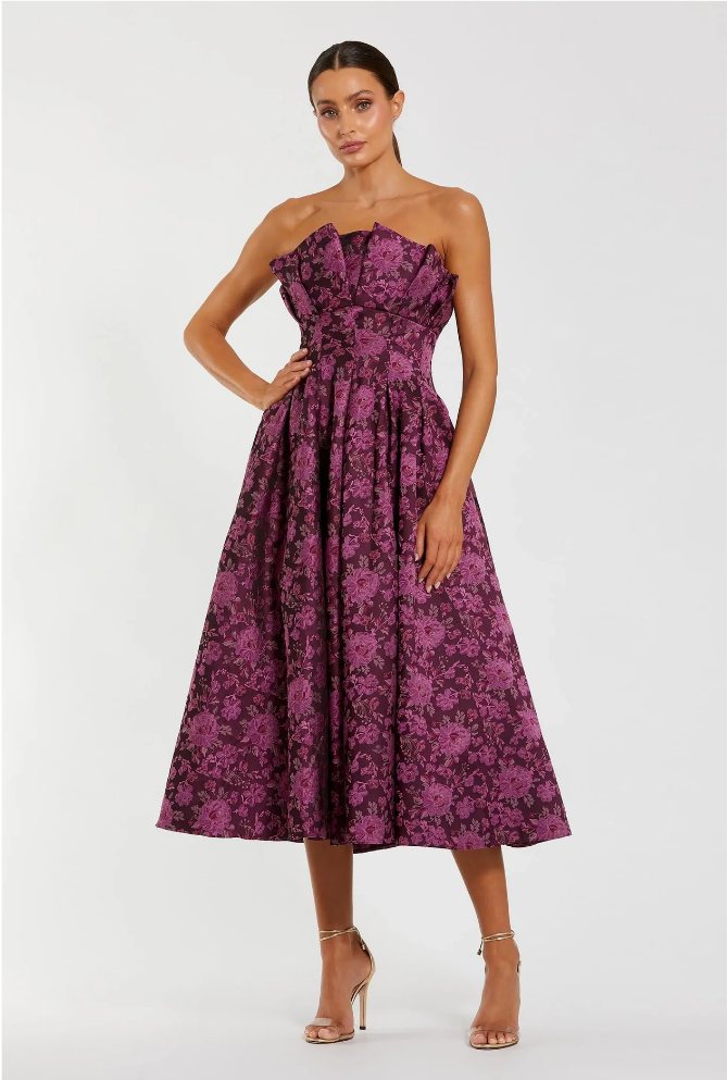 Purple Brocade