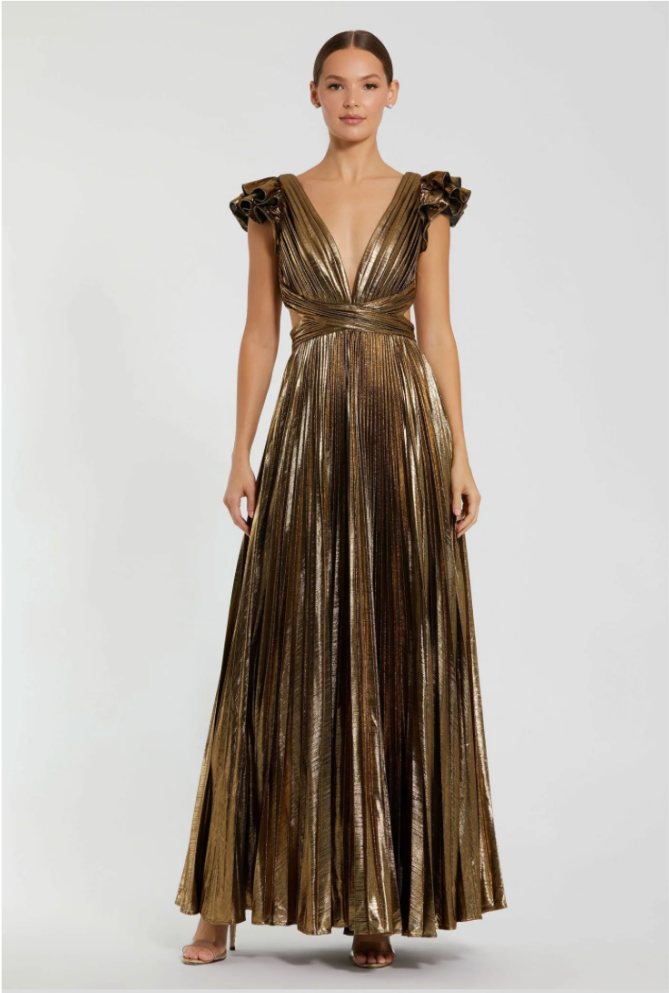 Ruffle Metallic