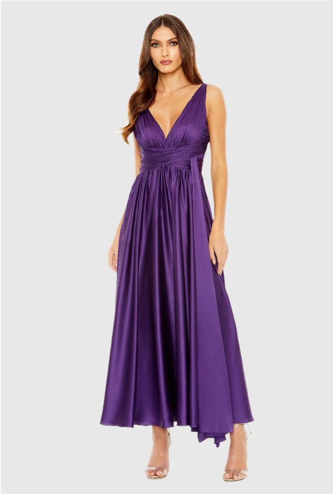 Ruched Purple